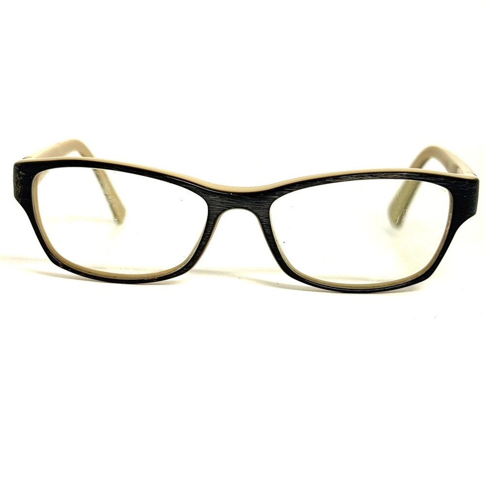 ProDesign Denmark 7636 c.5031 Eyeglasses Black Cream Wood Grain 53-16-135